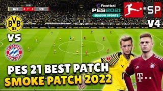 PES 2021 Smoke Patch V4  Bayern Munich vs Borussia Dortmund Gameplay  Full Match FHD 60FPS