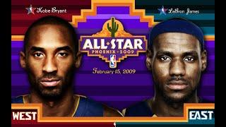 2009 NBA明星賽 傳奇之戰｜ Kobe ONeal James Iverson 姚明 Wade Garnett Howard Paul Stoudemire Duncan.