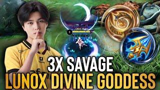 LUNOX DIVINE GODDESS 3X SAVAGE  LUNOX BURST ITEM