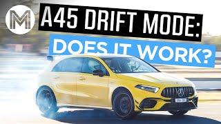 AMG A45 S DRIFT MODE tested And why you dont need it  MOTOR