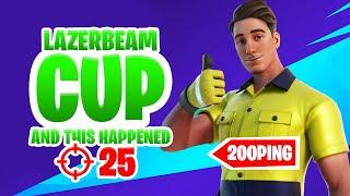 I Played The LazarBeam CUP On 200 Ping And This Is What Happened...
