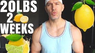 Lemon Water Diet  20lbs In 2 Weeks