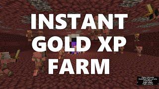 Minecraft Elegance Instant Gold XP Farm 360 gold blockshour Java 1.13*-1.21