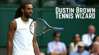 Tennis. Dustin Brown - Magic Moments