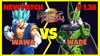 DBFZ NEW PATCH 1.38 - WAWA vs WADE Gogeta 4 Vegito Blue UI Goku vs Kefla Cell Janemba