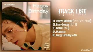 Full Album SON DONG WOON 손동운 - Happy Birthday