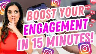 The PERFECT 15 Minute a Day Engagement Routine for Instagram 