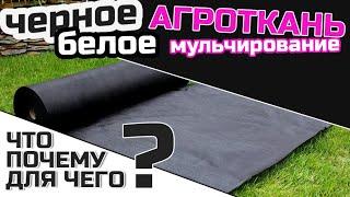 Про агроволокно белое и черное⬛⬜ агроткань и мульчирование  Что? для чего? И почему?