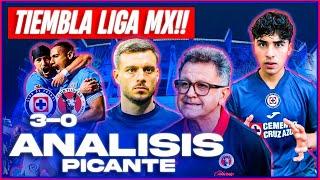 REACCIÓN PICANTE CRUZ AZUL vs XOLOS  3-0 SOMOS EL MEJOR EQUIPO DE LA LIGA TEMBLA AMÉRICA