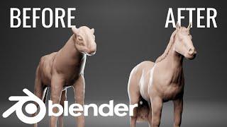 How to sculpt anything in blender