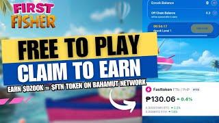 FIRST FISHER F2P P2E GAME ON TG TAGALOG  CLAIM $DZOOK TOKEN EVERY HOUR