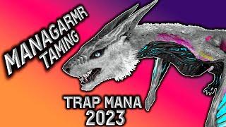 How to tame Managarmr Ark -  Ark Managarmr Trap - Easy Mana Ark - Mana Ark Survival Evolved.