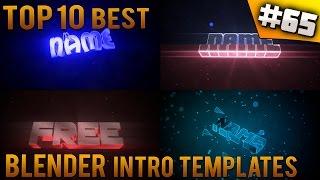TOP 10 BEST Blender intro templates #65 Free download