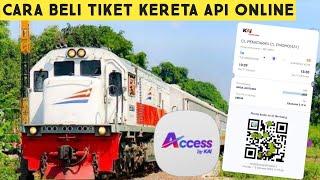 Tutorial Membeli Tiket Kereta Api Online Menggunakan Aplikasi Resmi KAI‼️ Bisa Sambil Rebahan‼️