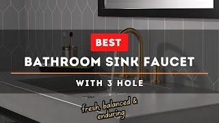 Best Bathroom Sink Faucet 3 Hole - Delta Faucet Nicoli Widespread