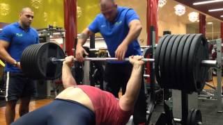 Kirill Sarychev Кирилл Сарычев bench press 300x2 661lb deadlift 400x1 881lb