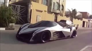 DEVEL SIXTEEN Quad Turbo 12.3 Litre V16 5007 HP 560 kmh top speed Hypercar