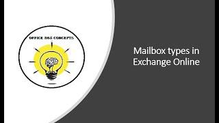 What are User Mailboxes and Shared Mailboxes in Exchange Online  Mailboxes  in Office 365