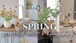 SPRING PRACTICAL DECORATING  BUDGET FRIENDLY HOME STYLING IDEAS FOR EVERYDAY + SPRING 2024