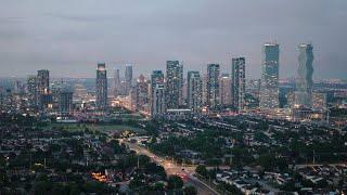 MISSISSAUGA IN 8K  DJI Inspire 3  Sunrise Sunset Dusk & Night