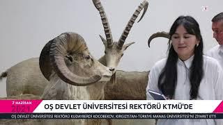 OŞ DEVLET ÜNİVERSİTESİ REKTÖRÜ KTMÜDE