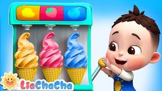 Ice Cream Song  LiaChaCha Nursery Rhymes & Baby Songs