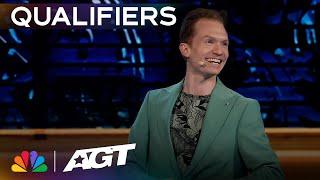 Trigg Watsons magic leaves the audience SPELLBOUND  Qualifiers  AGT 2023