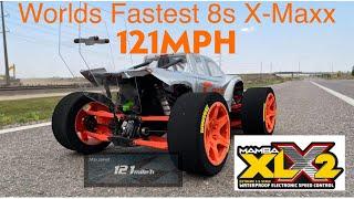 121mph Traxxas X-Maxx 8s Castle XLX2