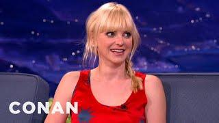 Anna Faris I Had A Barbie Whorehouse  CONAN on TBS