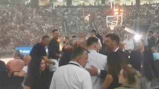 OU Luka Doncic IN THE HOUSE Standing ovation Drazen Petrovic Memorial Game Zagreb