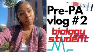 BIOLOGY MAJOR DAY IN THE LIFE  PRE-PA vlog #2