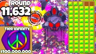 Tier ∞ VENGEFUL True Sun God INFINITE Upgrades Mod in BTD 6