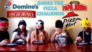 도전 Guess The Pizza Challenge wBlindfolds & Nose Plugs