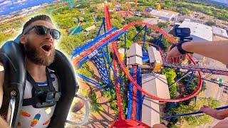 Riding THE CRAZIEST Roller Coasters Except one  - Busch Gardens Tampa Vlog