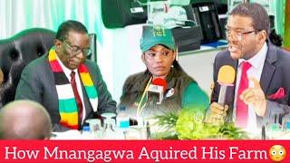 How Mnangagwa Acquired His Farm Exposed