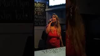 SINGING SADE AT KARAOKE  TAVERN 12  PROVIDENCE RI