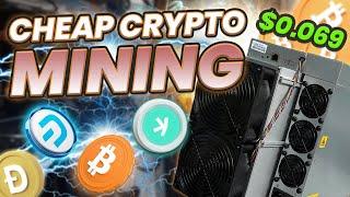 How To Start Mining Bitcoin and Altcoins with a $0.069 electricity rate