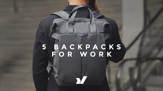 5 Awesome Backpacks For Work - Bellroy Tokyo Totepack Aer Day Pack 2 Boundary Supply Errant & More