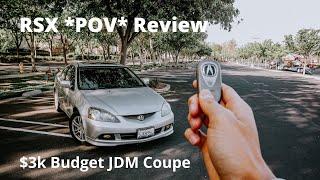 Best Budget JDM Sports Car?  Acura RSX Base Review