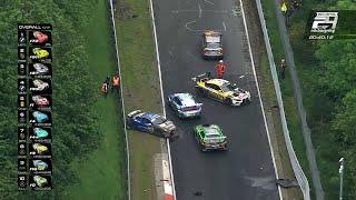 BIG CRASH BMW M4 GT3 Sheldon van der Linde ROWE Racing #99  ADAC 24H RAVENOL NÜRBURGRING 2024