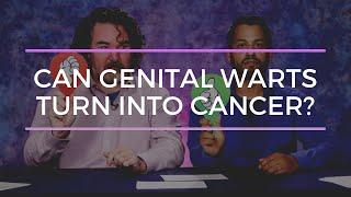 Can genital warts turn into cancer?