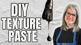 Dont Waste Money on Expensive Texture Paste  DIY Easy Recipe