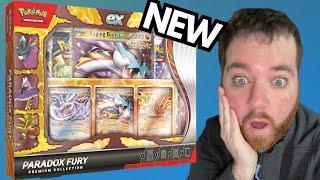 NEW Pokémon TCG Paradox Fury Premium Collection Box - Amazon EXCLUSIVE