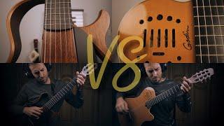 Yamaha SLG200N vs Godin  Silent Guitar Battle  