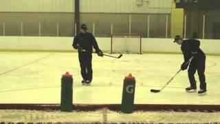 Sidney Crosby  Nathan MacKinnon Trick Shot