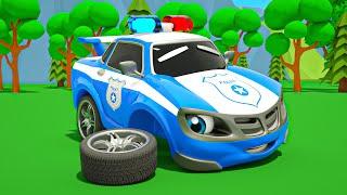 Police Officer Song  - Help a Police Car - Baby Nursery Rhymes & Kids Songs