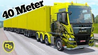 40 METER LKW GESPANN - Euro Truck Simulator 2 #30 - Deutsch