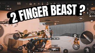 2 FINGER BEAST ? NON GYRO THUMB PLAYER ON ANDROID   BGMI MONTAGE