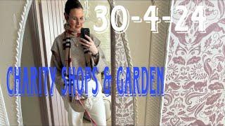 Real life vlogs groomers charity shops & garden 🪴 30 April 2024