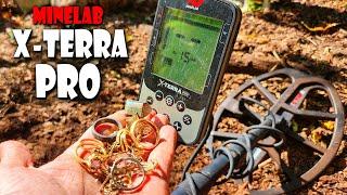 Minelab X TERRA PRO Testing GOLD and SILVER Rings Numbers and Tones